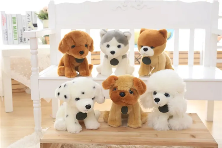 100% new cartoon dog about 25cm squatting dog husky,poodle,Dalmatian,pug, Pomeranian plush toy soft doll birthday gift b1389
100% new cartoon dog about 25cm squatting dog husky,poodle,Dalmatian,pug, Pomeranian plush toy soft doll birthday gift b1389
