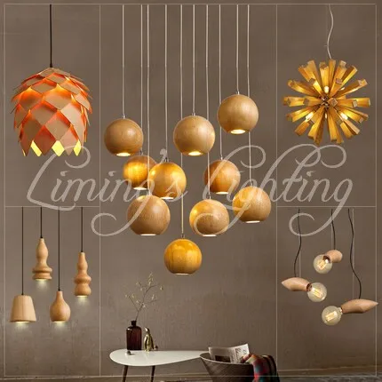 Modern Minimalist Retro Pendant Light Oak Wood Vintage Lamp Lighting Restaurant Dining Room Coffee Hall Pendente de teto Laparas
Modern Minimalist Retro Pendant Light Oak Wood Vintage Lamp Lighting Restaurant Dining Room Coffee Hall Pendente de teto Laparas