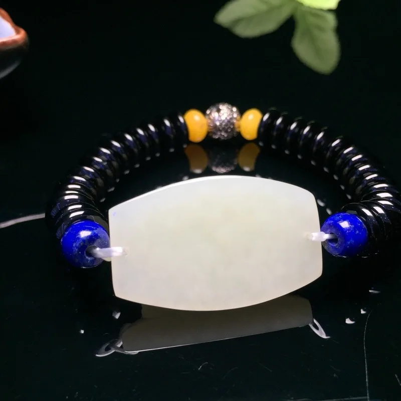 Pulseira Masculina Feminina Bracelet Masculina Erkek Bileklik Yo Yaxuan And Tian Yuyu Attract Money. Mink Beads Baiyu Pendant
Pulseira Masculina Feminina Bracelet Masculina Erkek Bileklik Yo Yaxuan And Tian Yuyu Attract Money. Mink Beads Baiyu Pendant