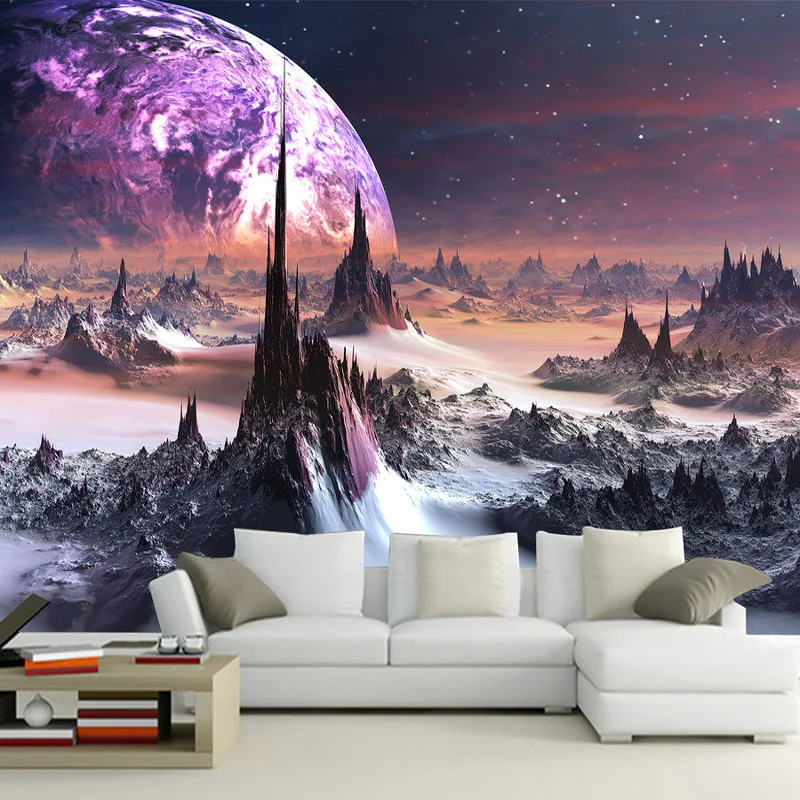 Purple galaxy Wallpaper 3D Photo Wallpaper Charming stars Wall Mural Kid Bedroom Living Room Decor TV Backdrop Wall 3D Wallpaper
Purple galaxy Wallpaper 3D Photo Wallpaper Charming stars Wall Mural Kid Bedroom Living Room Decor TV Backdrop Wall 3D Wallpaper