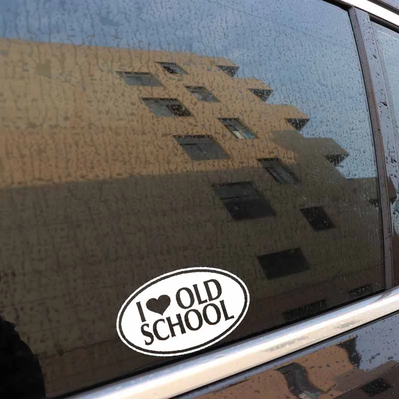 YJZT 14.6CM*9CM I LOVE OLD SCHOOL Funny Vinyl Decal Car Sticker Black Silver C10-01104
YJZT 14.6CM*9CM I LOVE OLD SCHOOL Funny Vinyl Decal Car Sticker Black Silver C10-01104