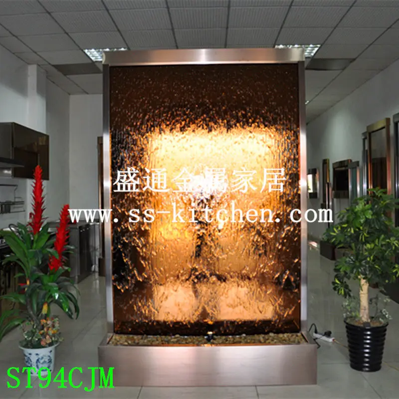 Stainless steel Water Room Divider/ fountain waterfall/fengshui wheel decoration/home decoration/humidifier background screen
Stainless steel Water Room Divider/ fountain waterfall/fengshui wheel decoration/home decoration/humidifier background screen
