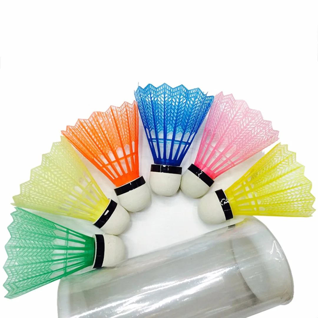 12Pcs/Lot Colorful Badminton Feather Balls Shuttlecocks Random Color Durable Games Sports Gym Exercise Training Accessory
12Pcs/Lot Colorful Badminton Feather Balls Shuttlecocks Random Color Durable Games Sports Gym Exercise Training Accessory