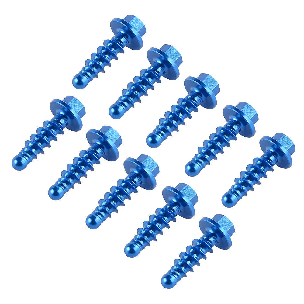 

NICECNC 10PCS Billet Tapping Screw Bolts For Husaberg 85 125 250 300 350 390 450 500 501 570 610 FE TE FC TC FX 2004 2005-2014