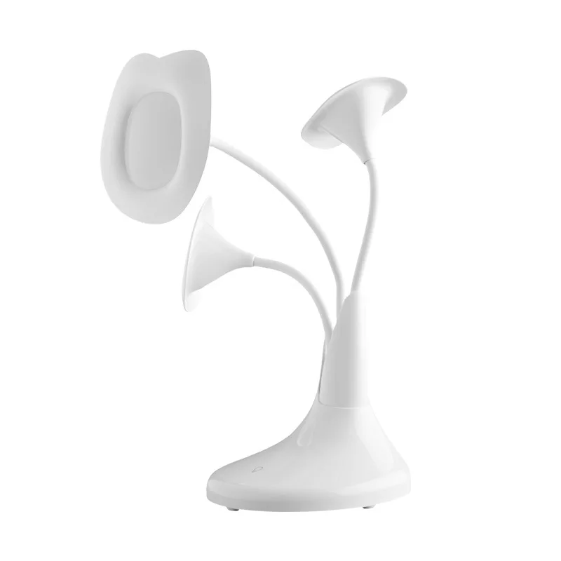 Touch Desk Lamp Morning Glory Art Flower Office Decoration Desk Table Lighting Modern Desk Lamps 3 Flower Recharging LED Light
Touch Desk Lamp Morning Glory Art Flower Office Decoration Desk Table Lighting Modern Desk Lamps 3 Flower Recharging LED Light