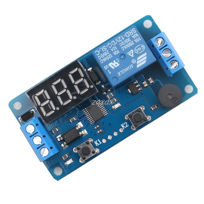 12V LED Display Module Delay Timer Relay Control Programmable Switch Car Buzzer Whosale&Dropship
12V LED Display Module Delay Timer Relay Control Programmable Switch Car Buzzer Whosale&Dropship