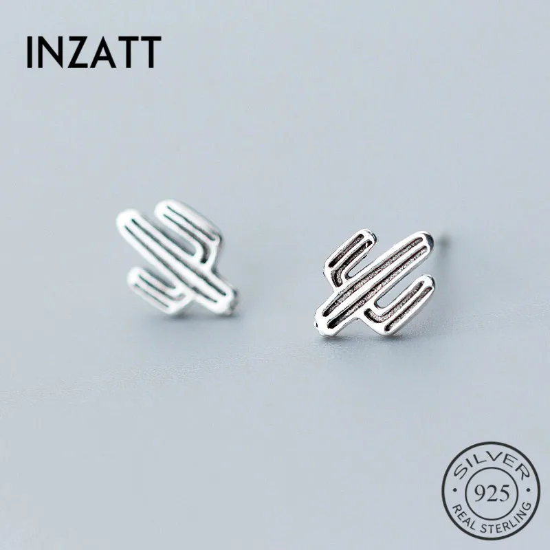 INZATT Casual Plant Cactus Stud Earrings For Women Birthday Party 925 Thai Silver Pendientes Mujer Moda 2018 Fashion Jewelry
INZATT Casual Plant Cactus Stud Earrings For Women Birthday Party 925 Thai Silver Pendientes Mujer Moda 2018 Fashion Jewelry