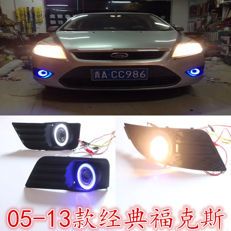 Светодиодный ные дневные ходовые огни DRL COB angel eye, противотуманные фары с крышкой для линз проектора серии ford focus, 2 шт.
Светодиодный ные дневные ходовые огни DRL COB angel eye, противотуманные фары с крышкой для линз проектора серии ford focus, 2 шт.