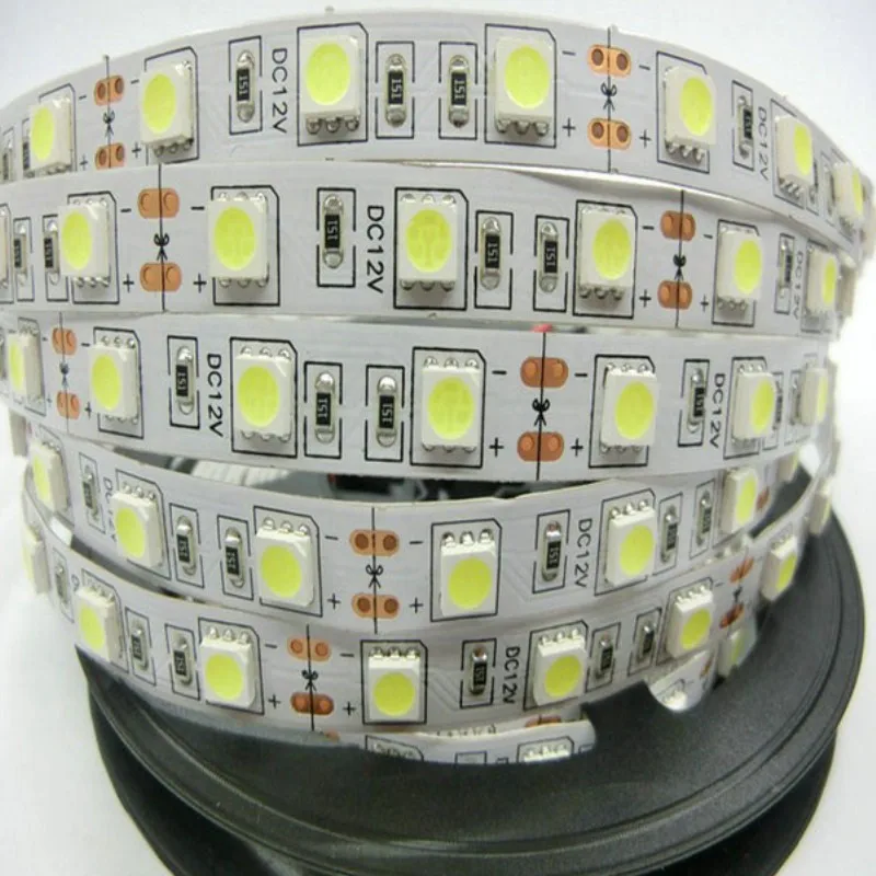 5 м/лот 300LED 5050LED полосы света 12 В RGB/белый/теплый белый/синий/зеленый/красный/желтый