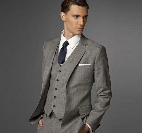 Elegant Groom's Wear Sliver Peak Lapel Tuxedo/Wedding Suits For Men/Best man's 3 Peices Suits( jacket+Pants+vest+tie)
Elegant Groom's Wear Sliver Peak Lapel Tuxedo/Wedding Suits For Men/Best man's 3 Peices Suits( jacket+Pants+vest+tie)