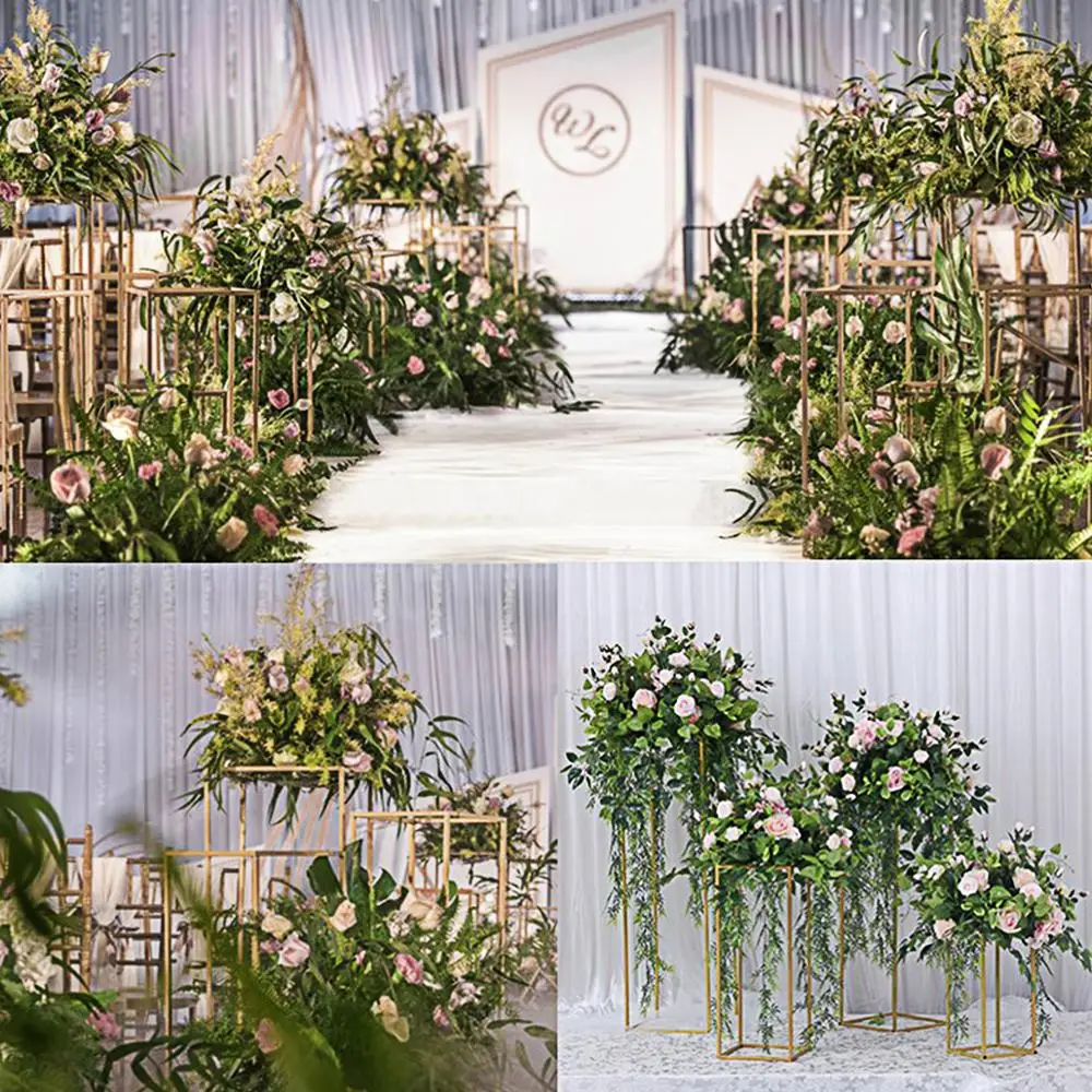 PATIMATE Metal Flowers Vase Column Stand Wedding Centerpieces Rack Metal Pillar Road Lead Event Party Decoration Wedding Decor
PATIMATE Metal Flowers Vase Column Stand Wedding Centerpieces Rack Metal Pillar Road Lead Event Party Decoration Wedding Decor