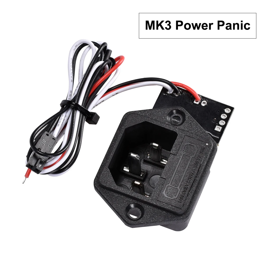 Запчасти для 3D-принтера i3 MK3 Power Panic V 0,4 Высокое напряжение с переключателем предохранителей 10A 250V и подключенным кабелем для принтера Mk3
Запчасти для 3D-принтера i3 MK3 Power Panic V 0,4 Высокое напряжение с переключателем предохранителей 10A 250V и подключенным кабелем для принтера Mk3