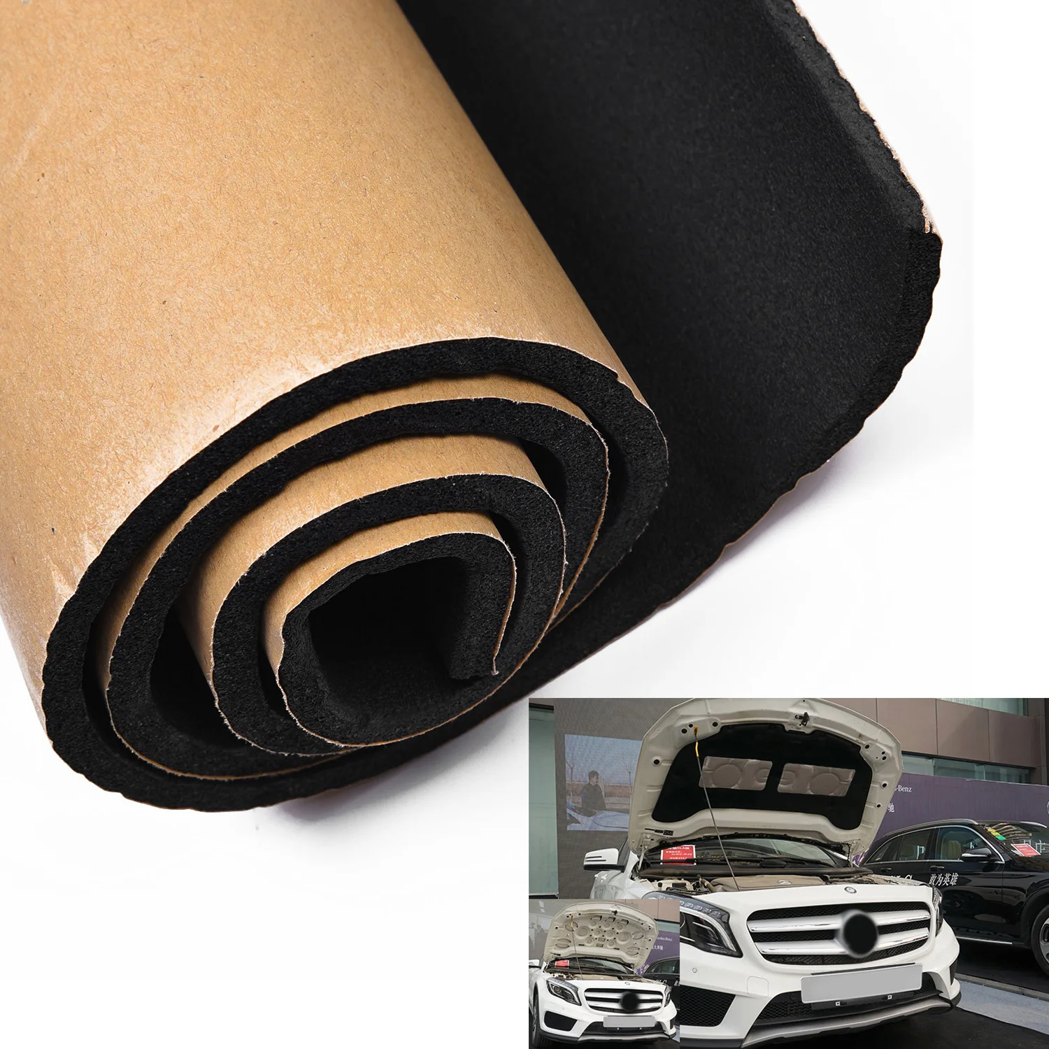 1Roll 30cmx50cm 3mm-30mm Car Home Soundproof Deadening Truck Anti-noise Sound Insulation Cotton Heat Closed Cell Foam Deadener
1Roll 30cmx50cm 3mm-30mm Car Home Soundproof Deadening Truck Anti-noise Sound Insulation Cotton Heat Closed Cell Foam Deadener