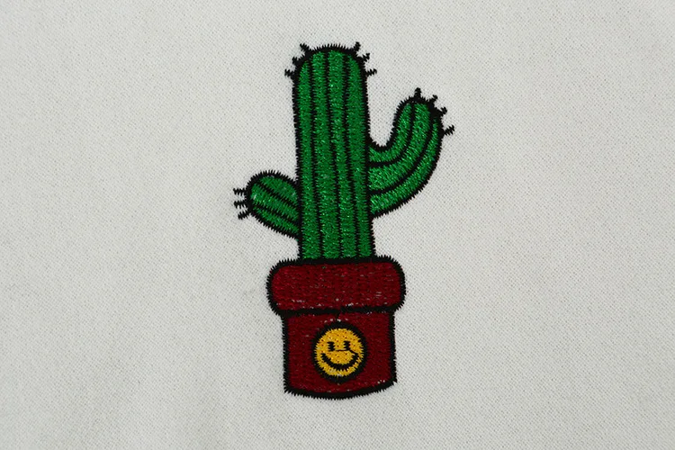 Hiawatha Winter Harajuku Fleece Sweatshirt Women's Hooded Cactus Embroidery Hoodies Casual Loose Thick Hoody WY1164
Hiawatha Winter Harajuku Fleece Sweatshirt Women's Hooded Cactus Embroidery Hoodies Casual Loose Thick Hoody WY1164
