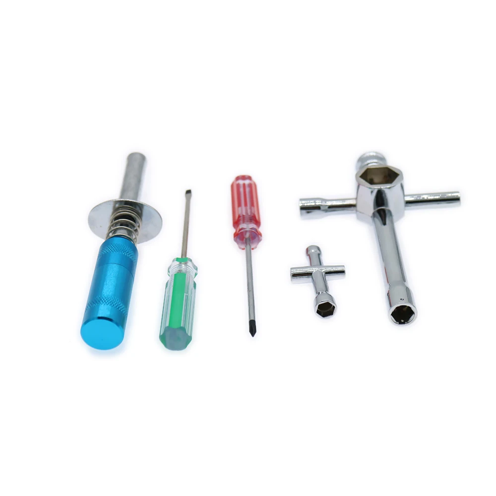 Nitro Starter Tools Kit Set for R/C Hobby Model Car HSP Spare parts KIT 80142 80144 80143 Cross Sleeve Flat screwdriver Alloy
Nitro Starter Tools Kit Set for R/C Hobby Model Car HSP Spare parts KIT 80142 80144 80143 Cross Sleeve Flat screwdriver Alloy