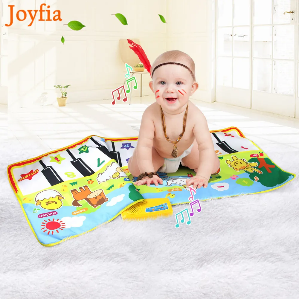 Baby Musical Carpet Music Mat Funny Animal Voice Singing Playing Music Piano Carpet Early Educational Learning Toys for Kids
Baby Musical Carpet Music Mat Funny Animal Voice Singing Playing Music Piano Carpet Early Educational Learning Toys for Kids