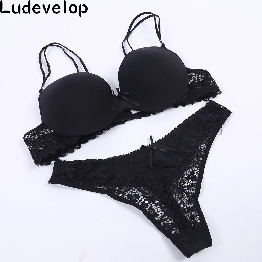Ludevelop Sexy Brand Sexy Women Bra Set Push Up AB Cup 36-48 Bra and Thong set Lace Bra and Panty Set Fashion Underwear Suit
Ludevelop Sexy Brand Sexy Women Bra Set Push Up AB Cup 36-48 Bra and Thong set Lace Bra and Panty Set Fashion Underwear Suit