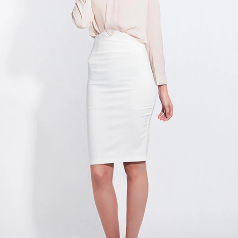 New White Women Midi Pencil Skirt 2019 Spring High Waist Office Bodycon Midi Skirts Zipper Split Knee Length Skirt
New White Women Midi Pencil Skirt 2019 Spring High Waist Office Bodycon Midi Skirts Zipper Split Knee Length Skirt
