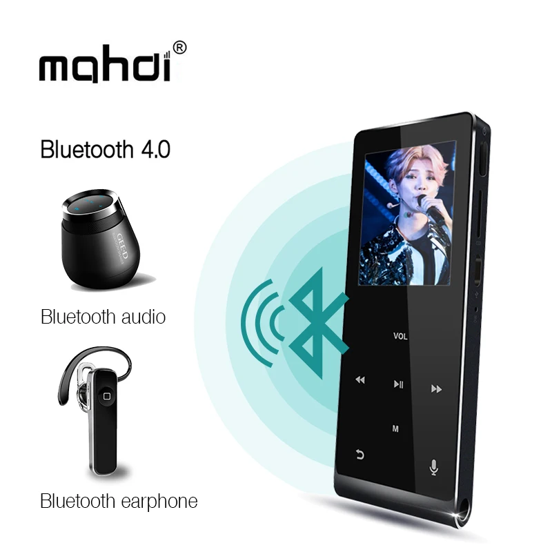 Mahdi MP3 плеер рекордер сенсорный 8 ГБ многоязычный голосовой ключ видео цифровой