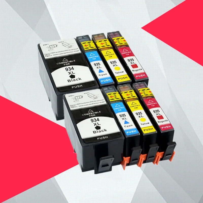 8PK Compatible For HP 934 935 Ink Cartridge With Chip 934XL 935XL for HP OfficeJet Pro 6230 6830 6820 Printer for hp934
8PK Compatible For HP 934 935 Ink Cartridge With Chip 934XL 935XL for HP OfficeJet Pro 6230 6830 6820 Printer for hp934