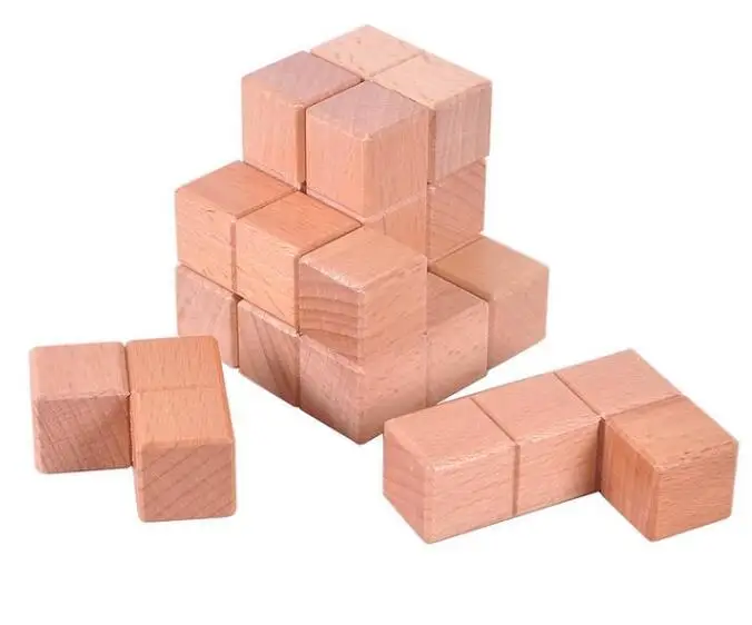 Classic IQ Wooden Cube Soma Puzzle Mind Brain Teaser Wood Game for Adults Children
Classic IQ Wooden Cube Soma Puzzle Mind Brain Teaser Wood Game for Adults Children