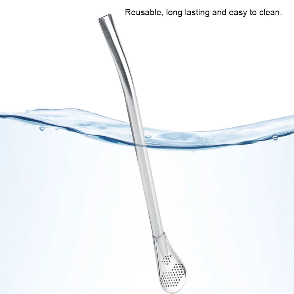 Nosii Stainless Steel Metal Drinking Straw Spoon Resuable Washable Cocktail Spoons Filter Tea Infuser Barware Stirring Straws
Nosii Stainless Steel Metal Drinking Straw Spoon Resuable Washable Cocktail Spoons Filter Tea Infuser Barware Stirring Straws