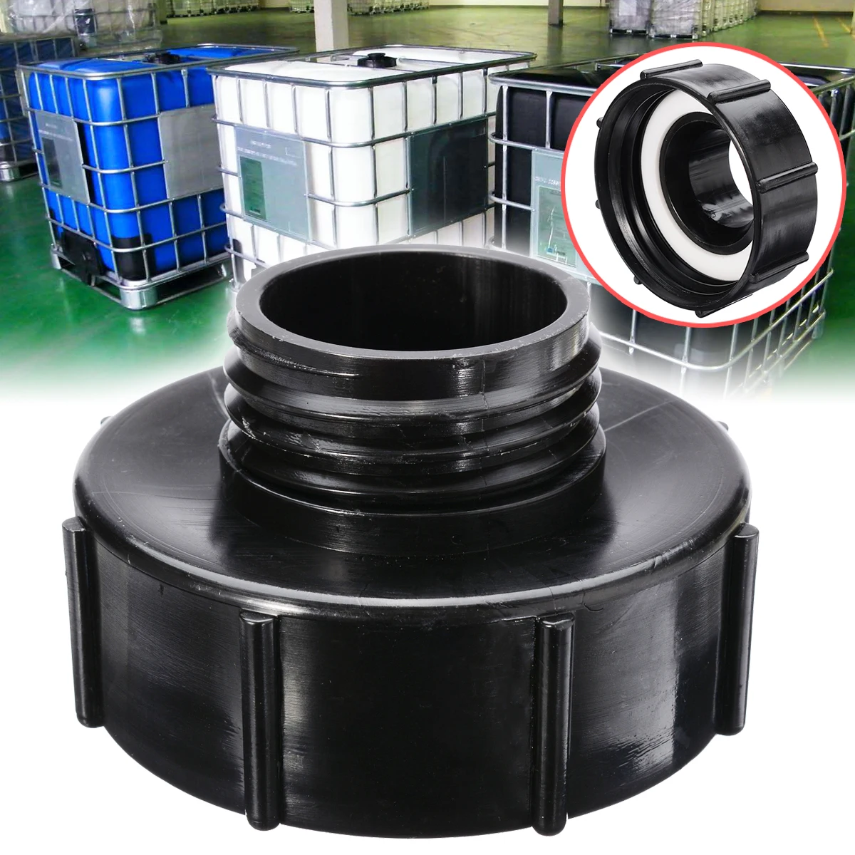 1pcs Plastic IBC Tank Adapter Connector Hose Pipe Replacement Valve Garden Water Tool Parts
1pcs Plastic IBC Tank Adapter Connector Hose Pipe Replacement Valve Garden Water Tool Parts