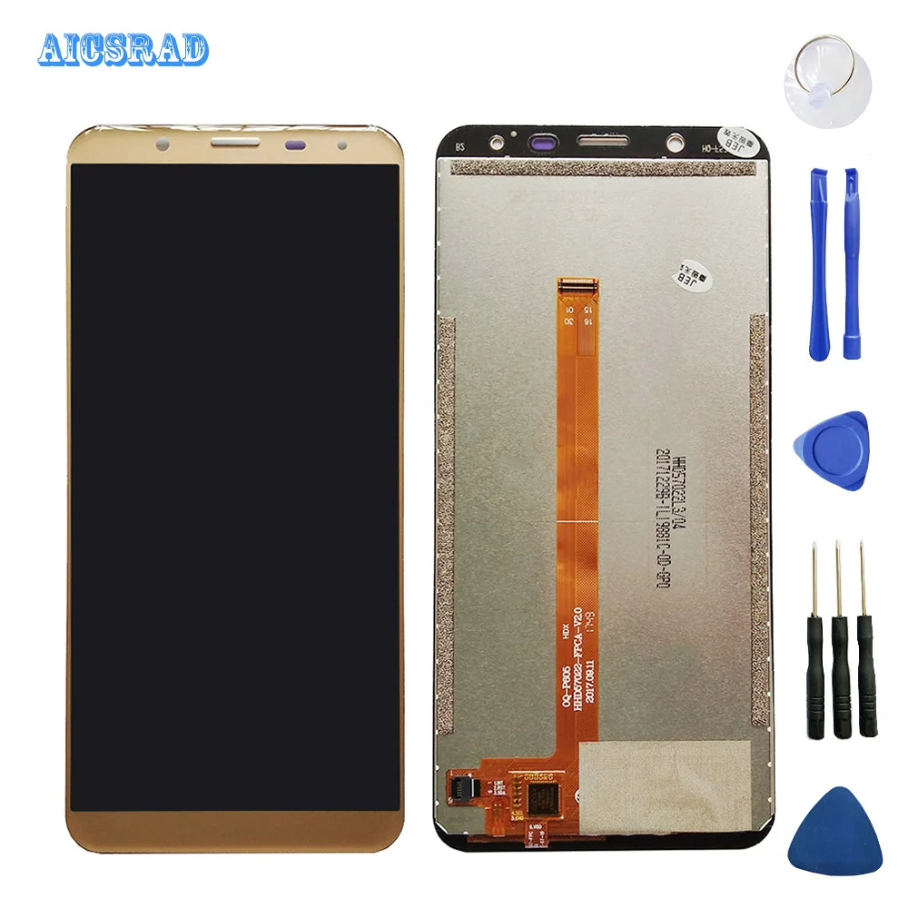 ЖК дисплей AICSRAD для Oukitel K5000 5 7 дюйма + дигитайзер сенсорного экрана стеклянная