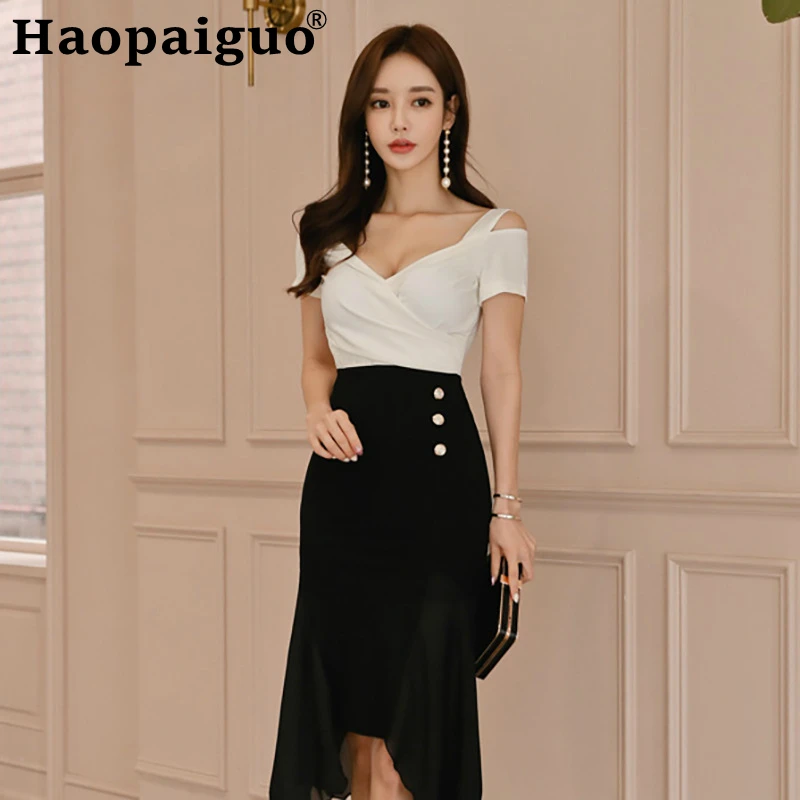 Plus Size Casual Women's Asymmetric Dresses Summer 2019 V-neck Empire Midi Dress for Ladies Patchwork Contrast Office Dress Robe
Plus Size Casual Women's Asymmetric Dresses Summer 2019 V-neck Empire Midi Dress for Ladies Patchwork Contrast Office Dress Robe