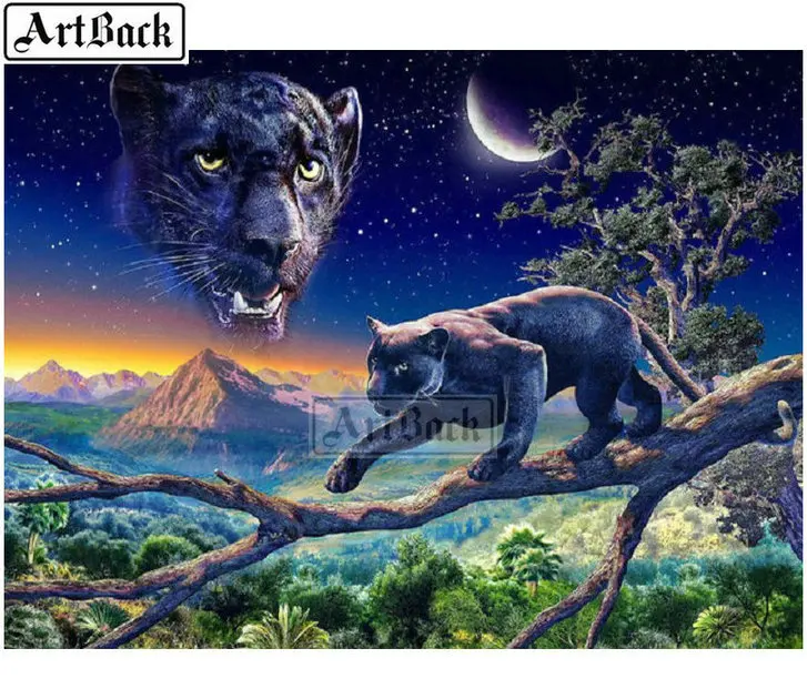 New 5d diy diamond painting black leopard trunk full square / round diamond embroidery 3d diamond mosaic animal home decoration
New 5d diy diamond painting black leopard trunk full square / round diamond embroidery 3d diamond mosaic animal home decoration