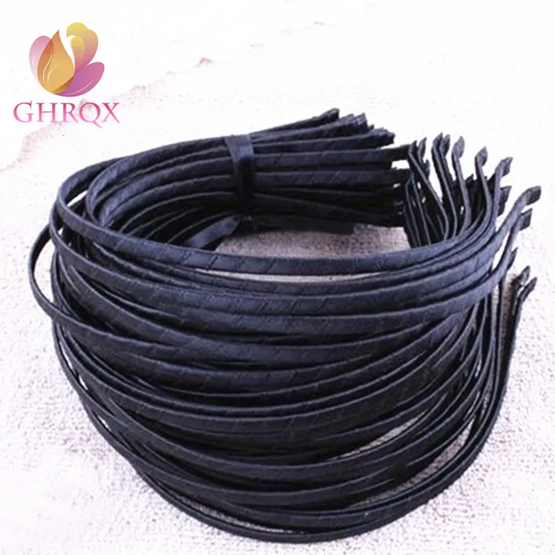 3 шт. 5 мм тканевая металлическая повязка на голову GHRQX DIY ювелирные аксессуары