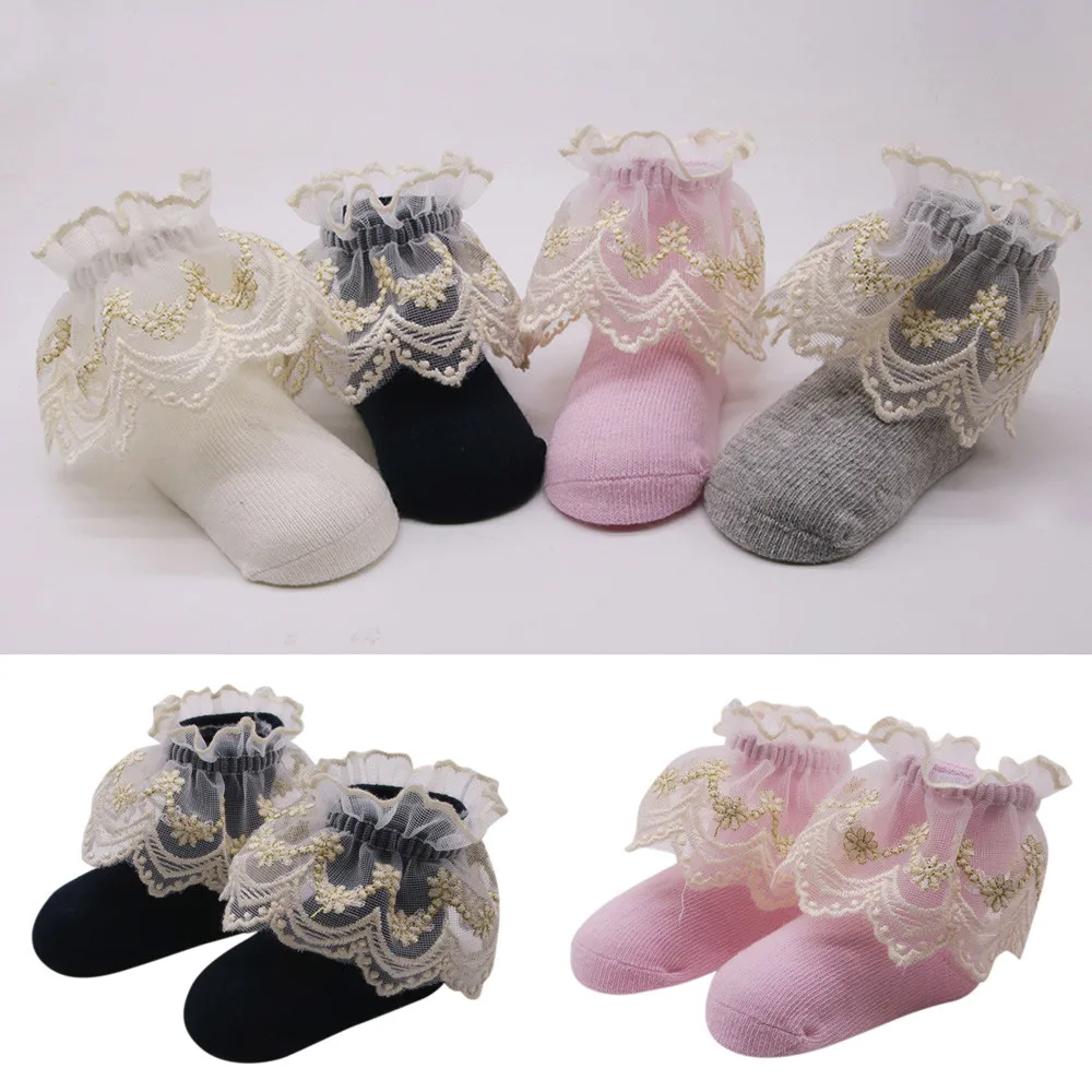 LONSANT Infant Girls Lace ruffled prindess Socks sweet Baby solid cotton Ankle Socks Cute Toddler Kids comfy casual Socks
LONSANT Infant Girls Lace ruffled prindess Socks sweet Baby solid cotton Ankle Socks Cute Toddler Kids comfy casual Socks