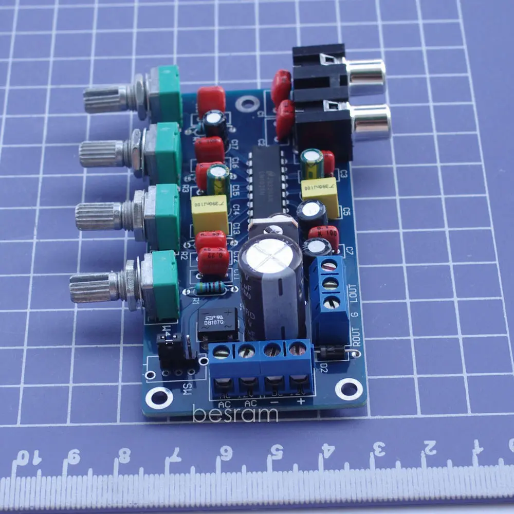 LM1036n DC Tone Adjustment power supply finished Board Dual AC10~12V or DC12-15V
LM1036n DC Tone Adjustment power supply finished Board Dual AC10~12V or DC12-15V