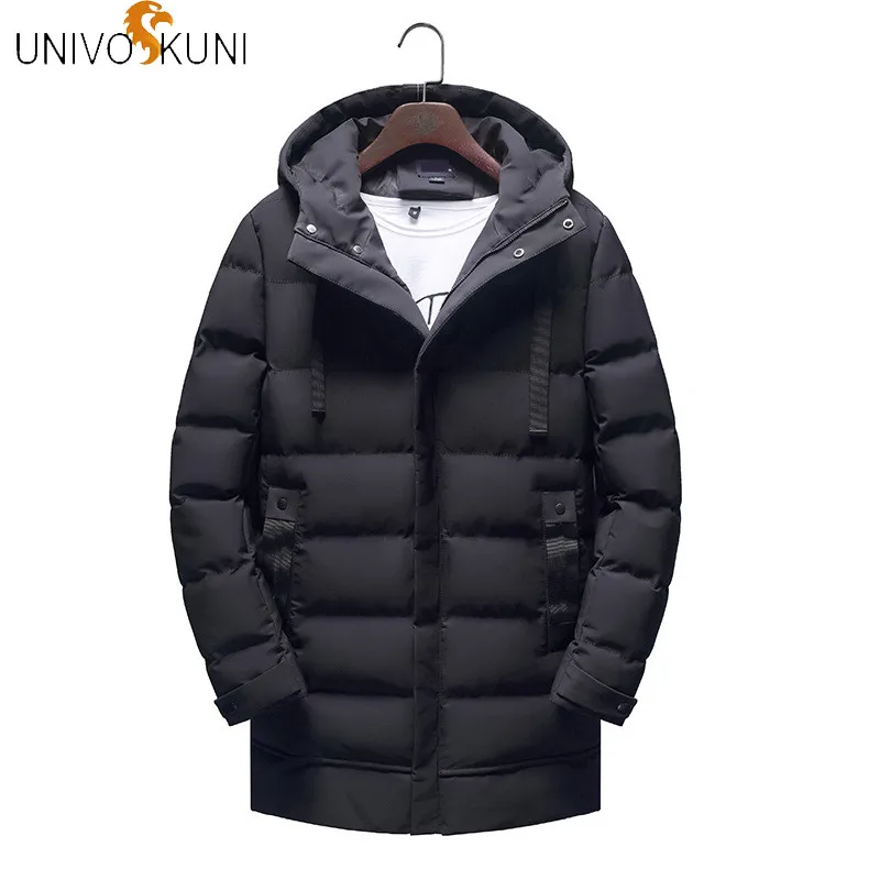 UNIVOS KUNI 2018 Casual Winter Warm Thick Long Men Cotton Coat Solid Fashion Jacket Zipper Hoody Plus Size Men Parkas Q5200
UNIVOS KUNI 2018 Casual Winter Warm Thick Long Men Cotton Coat Solid Fashion Jacket Zipper Hoody Plus Size Men Parkas Q5200