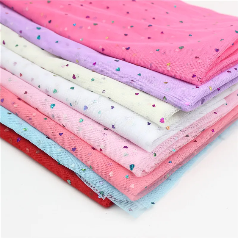 150cm Width 1meter/Lot Glitter Heart Sequins Tulle Rolls Wedding Decoration Mariage Fabric DIY Craft Birthday Party Supplies
150cm Width 1meter/Lot Glitter Heart Sequins Tulle Rolls Wedding Decoration Mariage Fabric DIY Craft Birthday Party Supplies