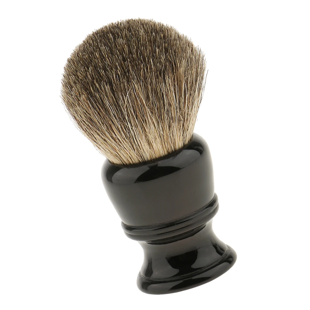 Resin Handle Shave Brush Home Barber Salon Tool Travel Portable Kit for Men's Beard Shaving
Resin Handle Shave Brush Home Barber Salon Tool Travel Portable Kit for Men's Beard Shaving