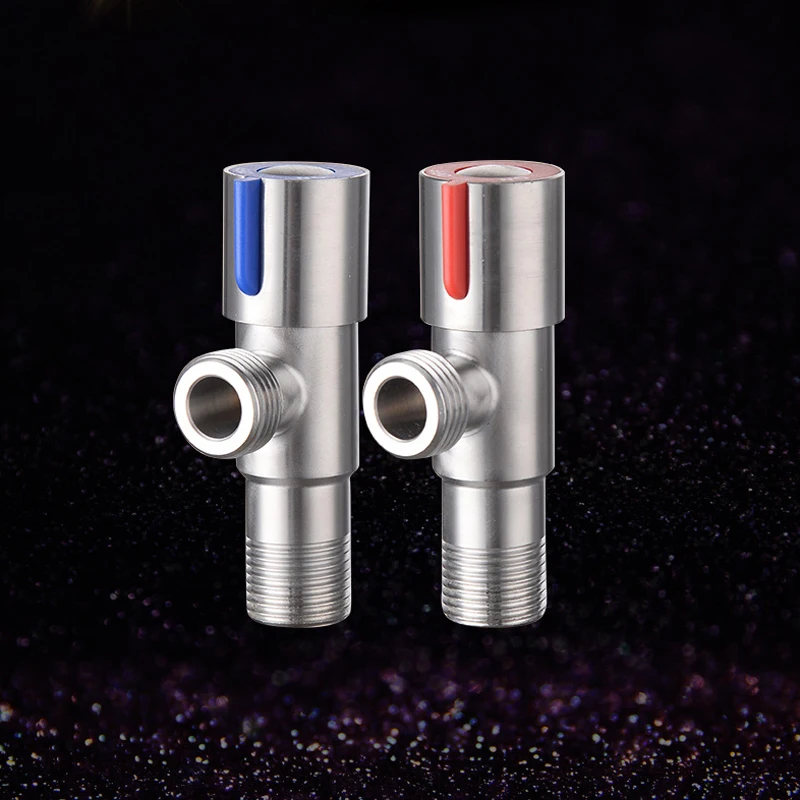Stainless Steel G1/2 Thread Angle Valve Cold or Hot Water Triangle Valve Filling Valve Toilet Sink Water Heater Bathroom Tool
Stainless Steel G1/2 Thread Angle Valve Cold or Hot Water Triangle Valve Filling Valve Toilet Sink Water Heater Bathroom Tool