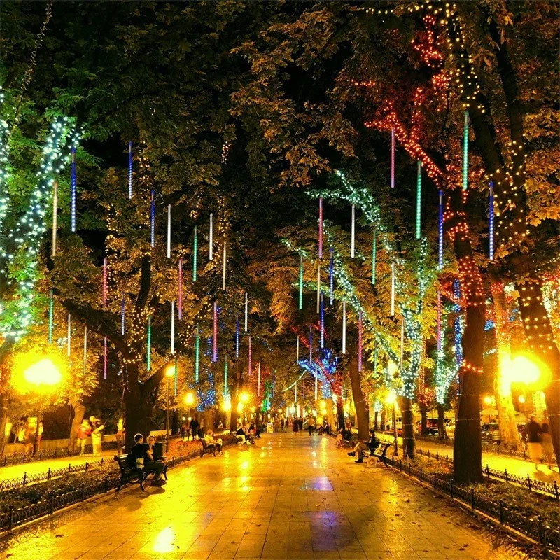 Valentine Waterproof 50cm 8 Tube Holiday Meteor Shower Rain LED String Lights For Indoor Outdoor Garden Wedding Party Decor Tree
Valentine Waterproof 50cm 8 Tube Holiday Meteor Shower Rain LED String Lights For Indoor Outdoor Garden Wedding Party Decor Tree