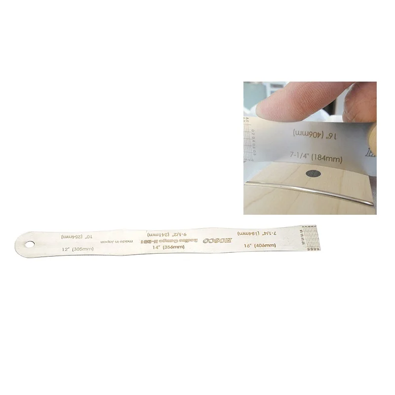 Professional Guitar Parts Accessories Guitar Fretboard Fingerboard Radius Gauge Stainless Steel Top Quality
Professional Guitar Parts Accessories Guitar Fretboard Fingerboard Radius Gauge Stainless Steel Top Quality
