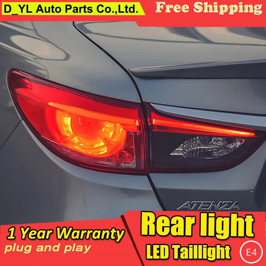 D_YL Car Styling for Mazda Atenza Taillights 2014-2017 Atenza LED Tail Lamp Rear Lamp DRL+Brake+Park+Signal led light
D_YL Car Styling for Mazda Atenza Taillights 2014-2017 Atenza LED Tail Lamp Rear Lamp DRL+Brake+Park+Signal led light