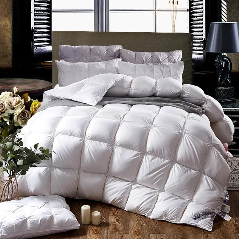 GraspDream Goose/Duck Down Quilt Duvet King Queen Twin size White/Blue/Pink/Brown Luxury Winter Blanket Comforter Filler
GraspDream Goose/Duck Down Quilt Duvet King Queen Twin size White/Blue/Pink/Brown Luxury Winter Blanket Comforter Filler