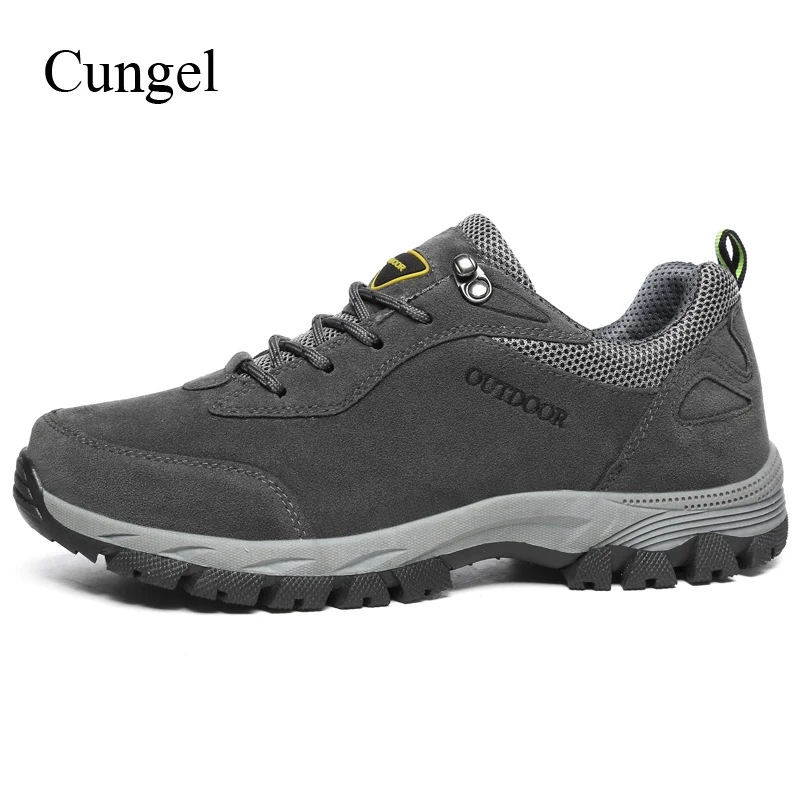 Cungel Men's Big Size 39-48 Fashion Men's Shoes Comfortable Waterproof Outdoor Hiking Shoes With Spring And Autumn Hunting Shoes
Cungel Men's Big Size 39-48 Fashion Men's Shoes Comfortable Waterproof Outdoor Hiking Shoes With Spring And Autumn Hunting Shoes