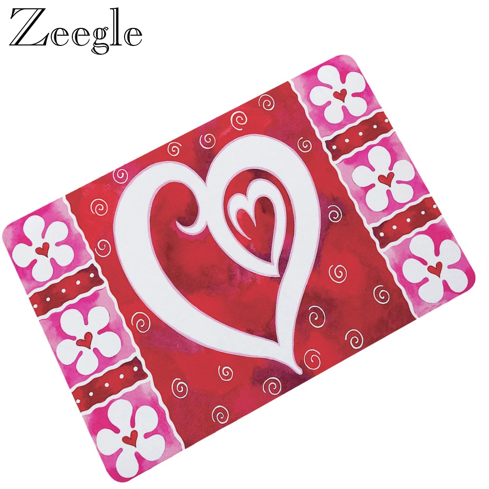 Zeegle Love коврик с рисунком резиновые коврики для входной двери, противоскользящий Домашний Декоративный Напольный коврик, коврик для ног
Zeegle Love коврик с рисунком резиновые коврики для входной двери, противоскользящий Домашний Декоративный Напольный коврик, коврик для ног