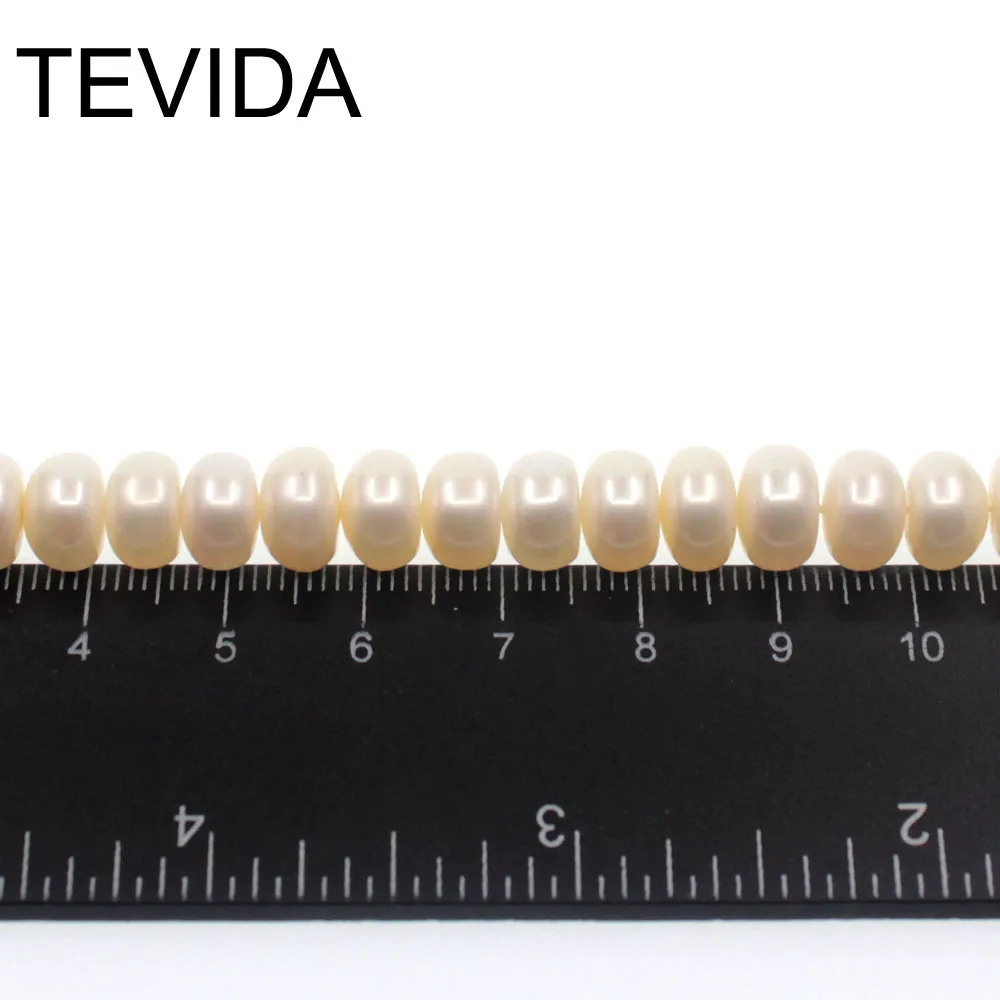 TEVIDA Q46 Real Natural Freshwater Pearl Loose Spacer Beads for Jewelry Making DIY Women Bracelet Chain Necklace 9mm 38cm
TEVIDA Q46 Real Natural Freshwater Pearl Loose Spacer Beads for Jewelry Making DIY Women Bracelet Chain Necklace 9mm 38cm
