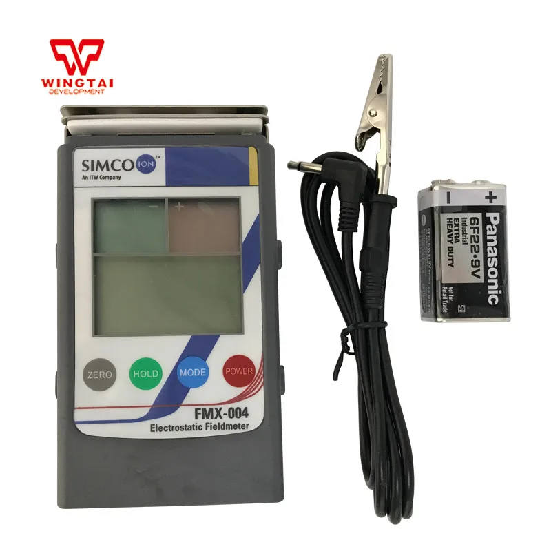 Simco Handy цифровой электростатический Fieldmeter, Тестер электростатического напряжения, Электрический Ионный измеритель балансировки FMX-004
Simco Handy цифровой электростатический Fieldmeter, Тестер электростатического напряжения, Электрический Ионный измеритель балансировки FMX-004