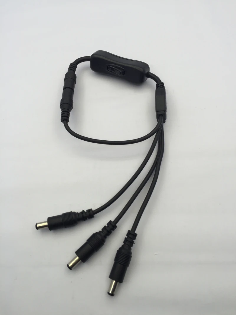 DC switch line 1 Female to 4 Male DC switch line cable Splitter Adapter Connector Line Switch Button
DC switch line 1 Female to 4 Male DC switch line cable Splitter Adapter Connector Line Switch Button