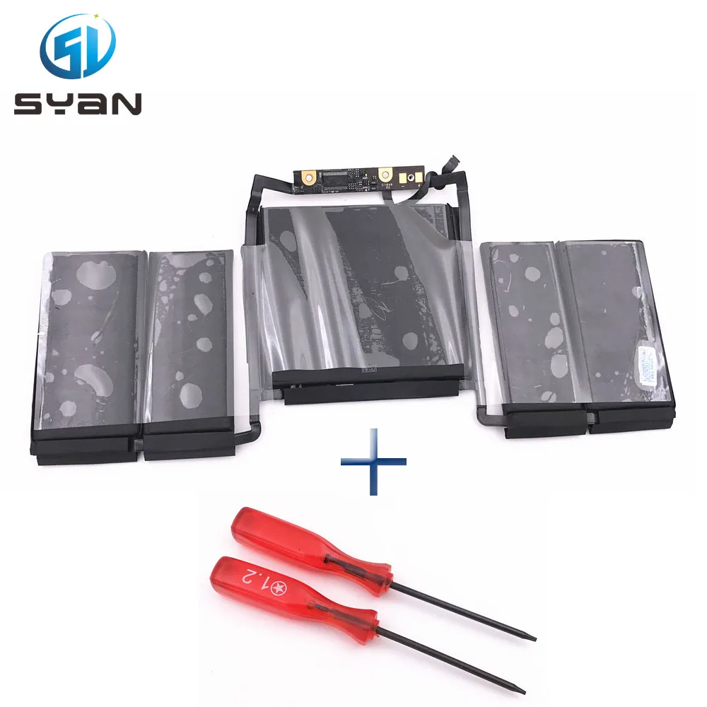 A1819 battery for Macbook Pro Retina 13.3'' laptop A1706 Battery MLH12LL/A MPXV2LL/A compatible 2016 year 11.41V 4781mAh
A1819 battery for Macbook Pro Retina 13.3'' laptop A1706 Battery MLH12LL/A MPXV2LL/A compatible 2016 year 11.41V 4781mAh