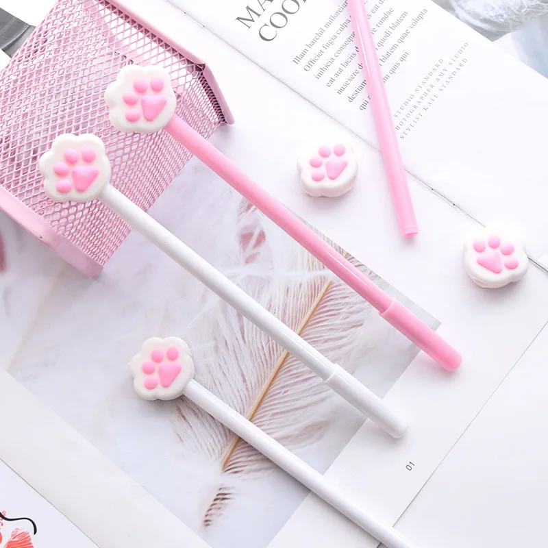 Cute Cat Claw Plastic Gel Pens Kawaii Cartoon Plastic Pens For Kids Writing Gift Korean Stationery Office School Supplies
Cute Cat Claw Plastic Gel Pens Kawaii Cartoon Plastic Pens For Kids Writing Gift Korean Stationery Office School Supplies