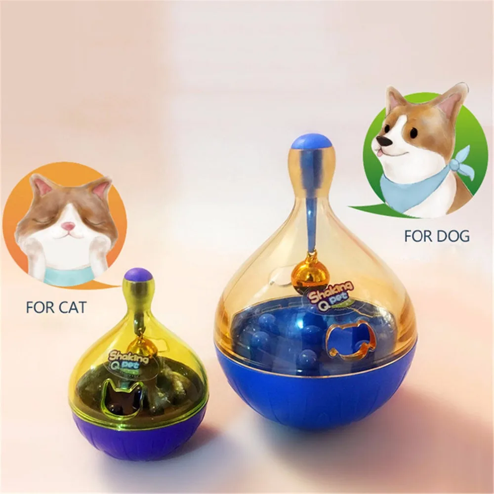 ABS Funny Pet Cat Dog Toy Tumbler Leakage Feeder Food Container Anti-depression Pets IQ Training Ball Toys For Dogs Cats
ABS Funny Pet Cat Dog Toy Tumbler Leakage Feeder Food Container Anti-depression Pets IQ Training Ball Toys For Dogs Cats