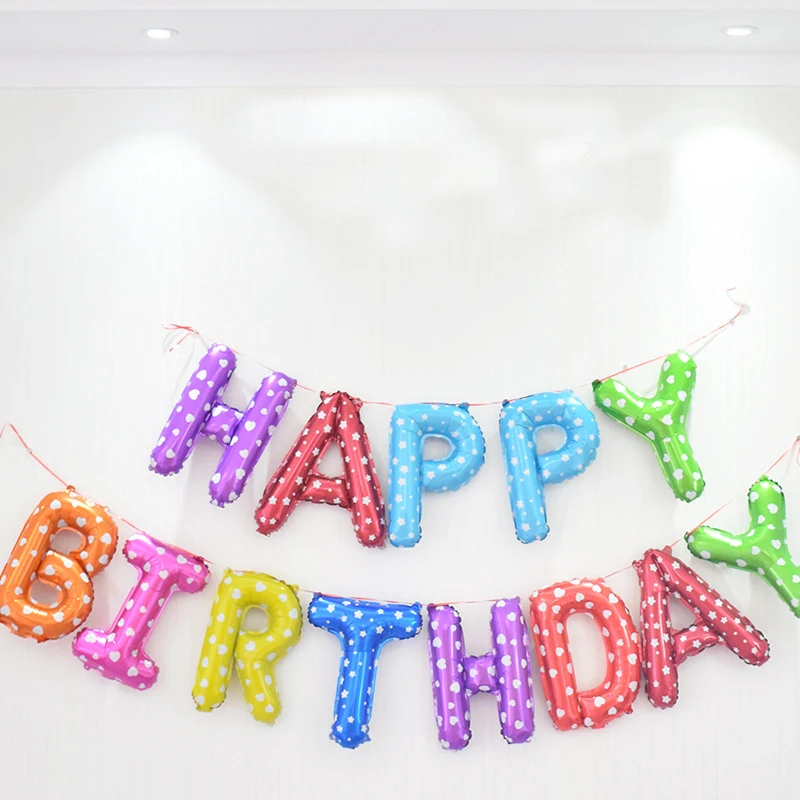 16 inch Zwarte Letters GELUKKIGE VERJAARDAG Folie Ballonnen Verjaardagsfeestje Decoratie Kids Alfabet Air Ballonnen Baby Shower
16 inch Zwarte Letters GELUKKIGE VERJAARDAG Folie Ballonnen Verjaardagsfeestje Decoratie Kids Alfabet Air Ballonnen Baby Shower